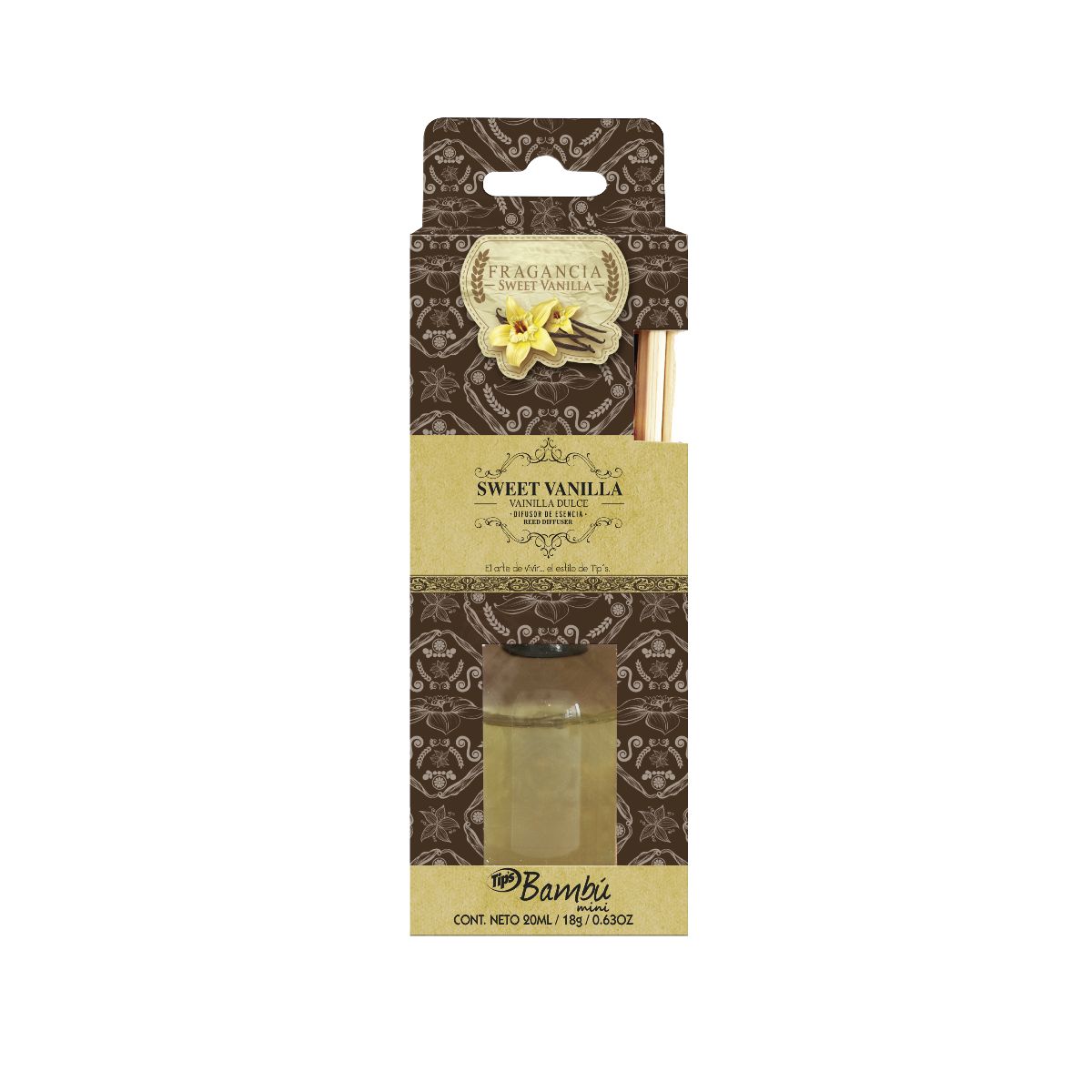 TIP`S BAMBU DIFUSOR ESCENCIA SWEET VAINI