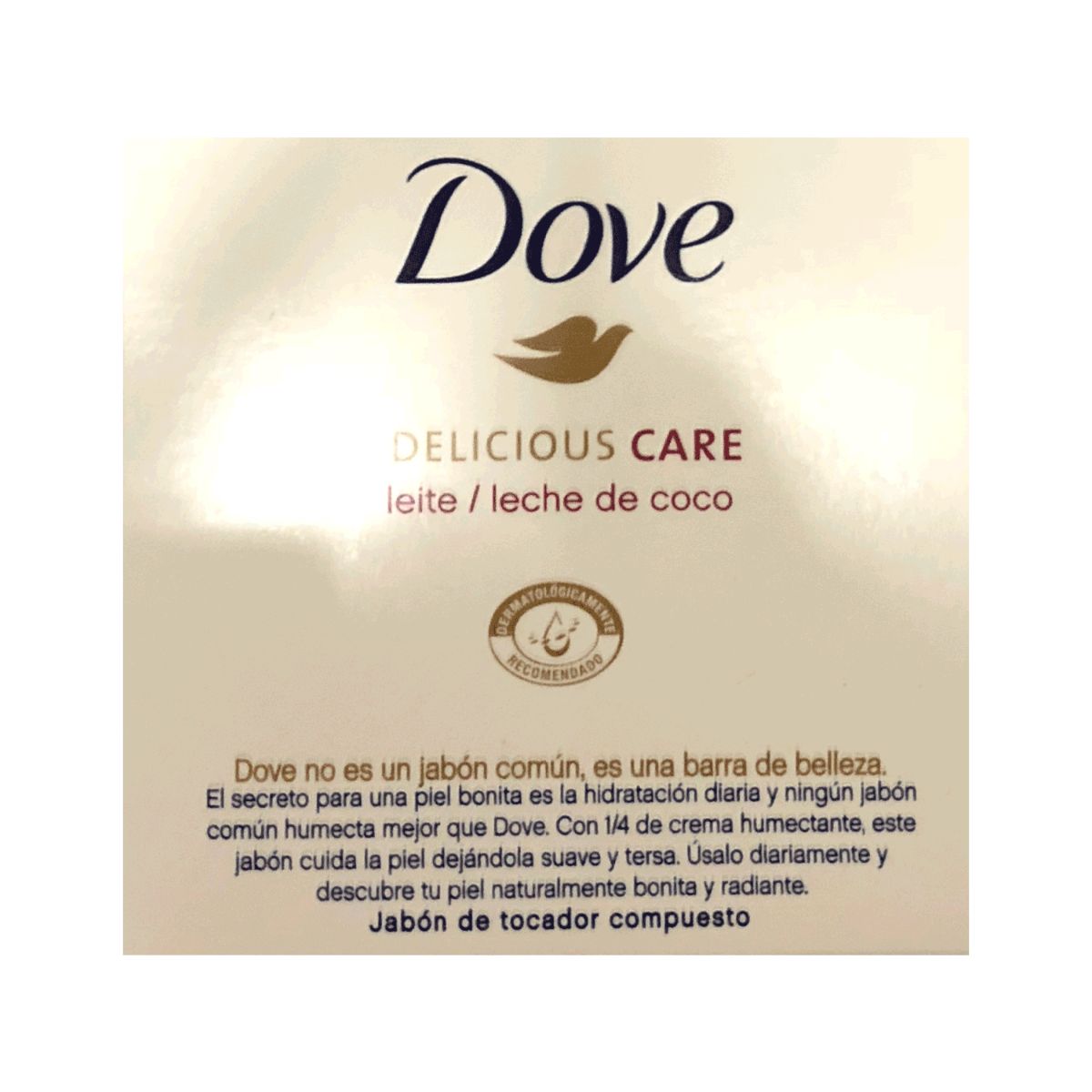 JABON LECHE DE COCO 3PACK DOVE 90G