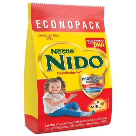 NIDO 1+ PREBIO 1 DHA STAND PK 36X216G EC