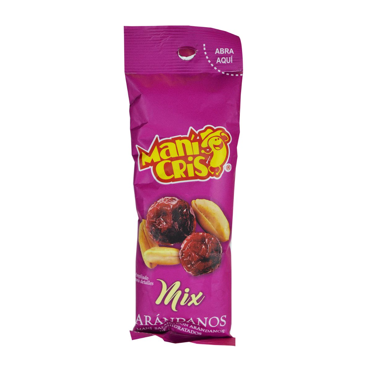 ARANDANO CON MANI CRIS 50G