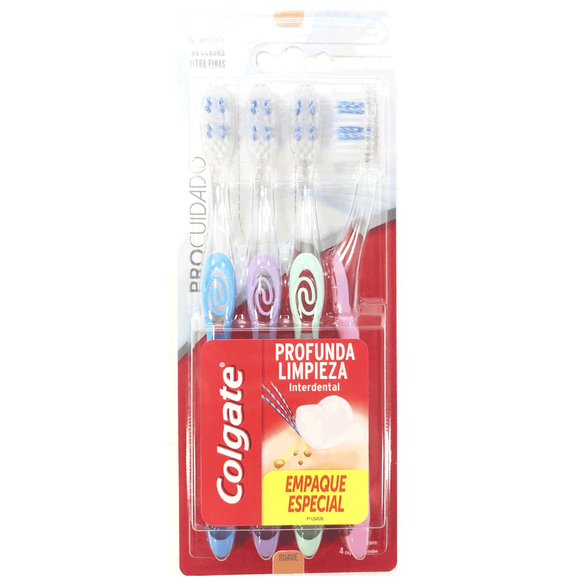 CEPILLO DENTAL COLGATE PROCUIDADO 4PACK