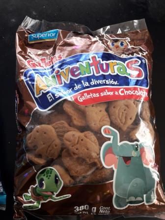 GALLETAS ANIVENTURAS CHOCOLATE 380G