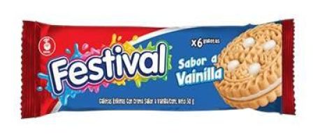 GALLETA FESTIVAL VAINILLA 50G