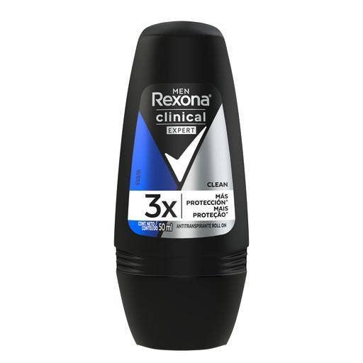 DESODORANTE ROLLON CLEAN REXONA 50ML