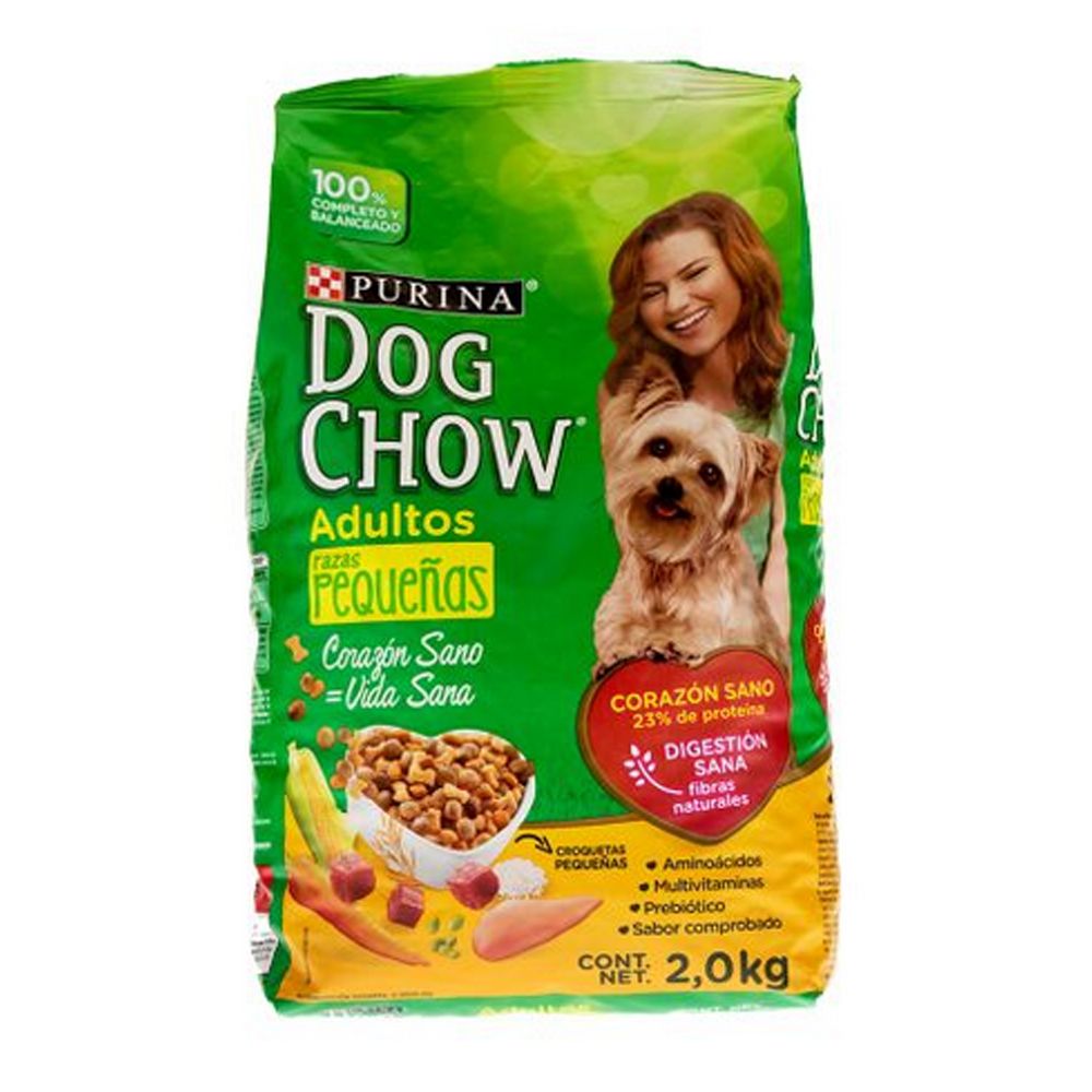 DOG CHOW ADULTO RAZAS PEQUENAS CORAZON S