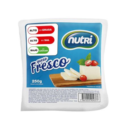 QUESO FRESCO NUTRI 250G