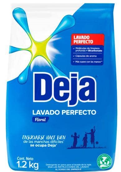 DEJA POLVO FLORAL C/BICARBONATO 1.2KG