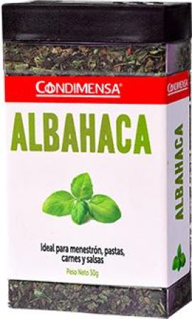 ALBAHACA FRASCO LINEAL CONDIMENSA 30G
