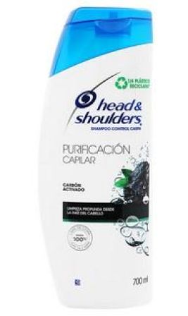 SHAMPOO H&S CARBON ACTIVADO 700ML