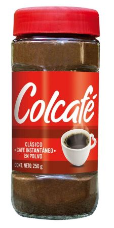 CAFE COLCAFE CLASICO POLVO FRASCO 250G