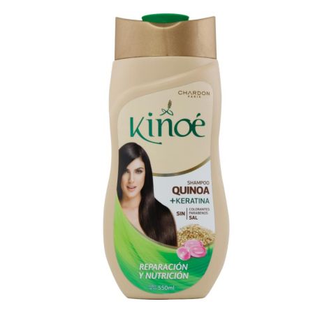 SHAMPOO QUINOA+KERATINA KINOE 550ML