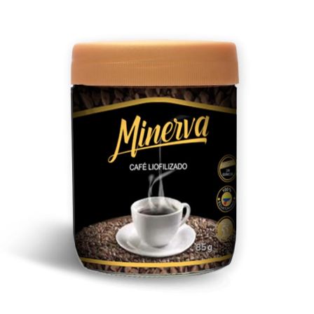 CAFE LIOFILIZADO FRASCO MINERVA 85G