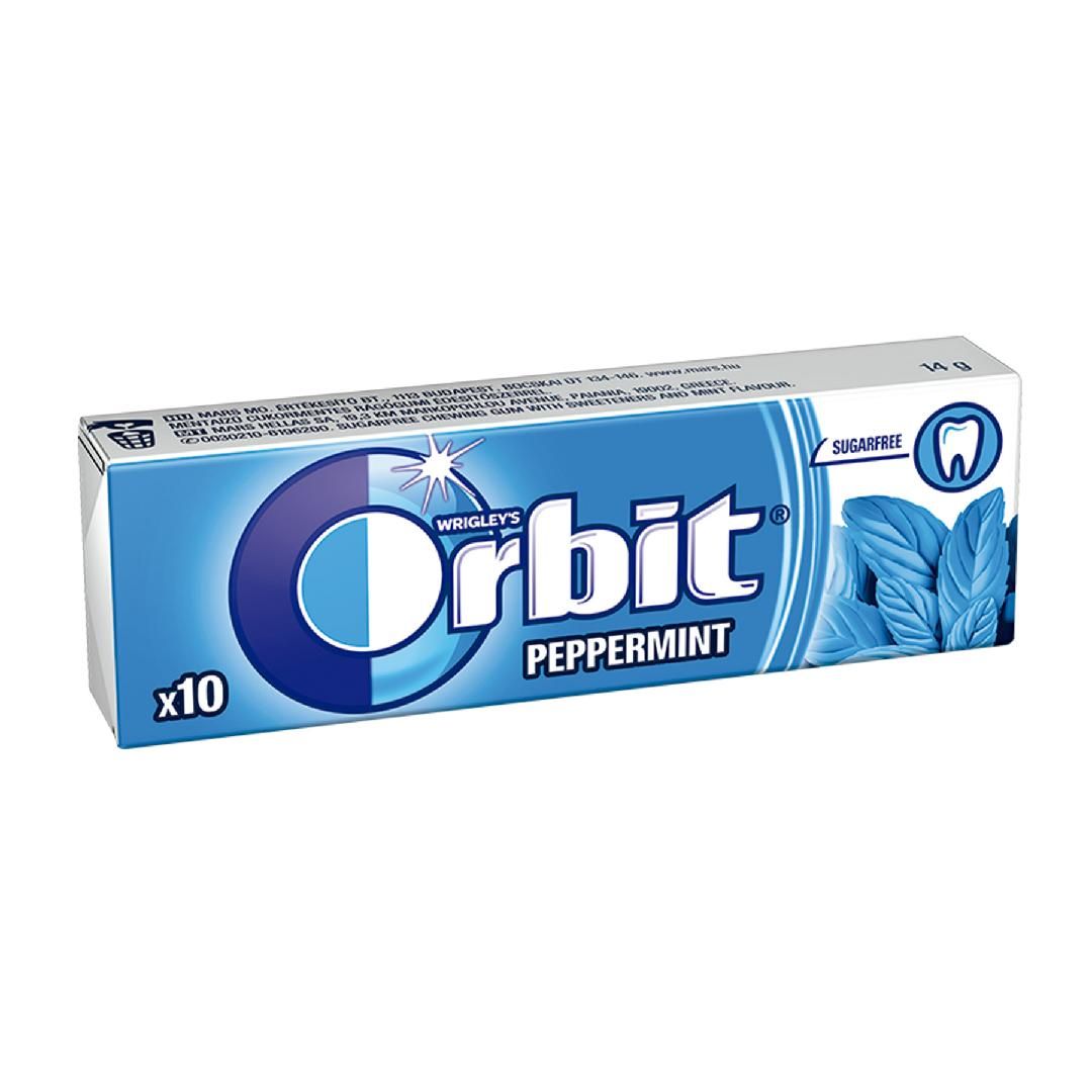 CHICLE MENTA ORBIT 14G