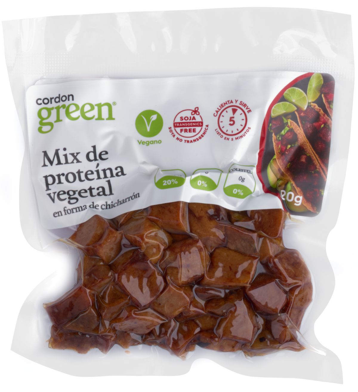 MIX DE PROTEINA VEGETAL CORDON GREEN 120