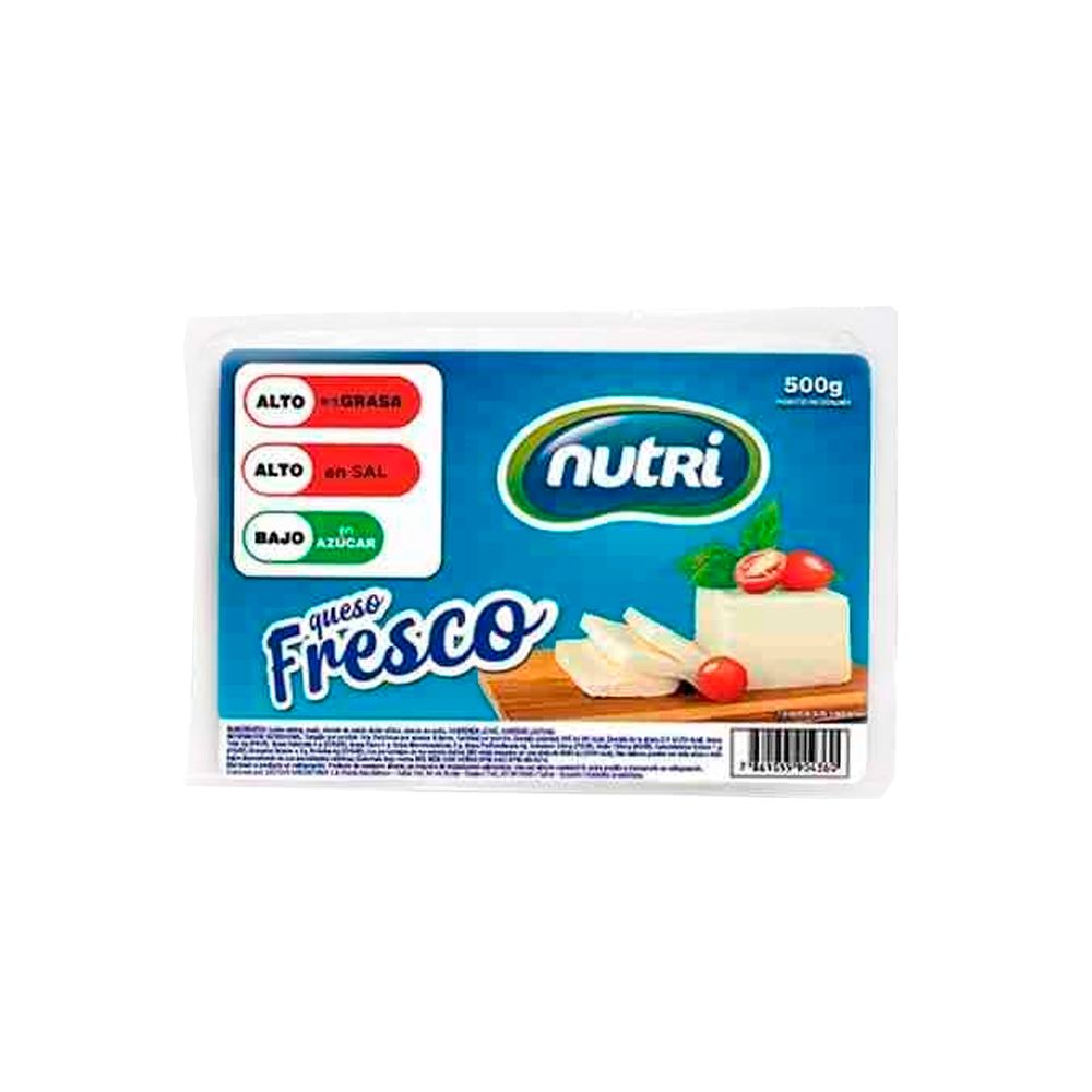 QUESO MOZZARELLA NUTRI 500G