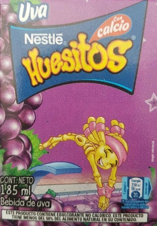 BEBIDA DE UVA CON CALCIO HUESITOS 185ML