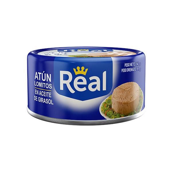 ATUN LOMITOS EN ACEITE DE GIRASOL REAL 1