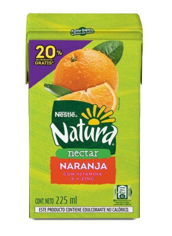 JUGO NECTAR DURAZNO NATURA NESTLE 225ML