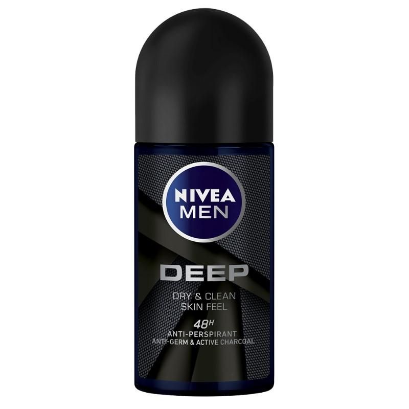 DESODORANTE ROLLON BLACK CARBON NIVEA ME