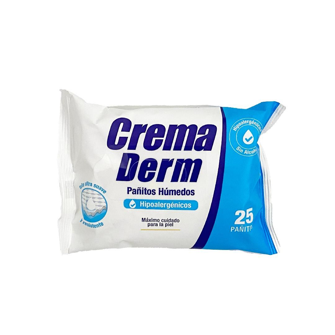TOALLITAS HUMEDAS CREMA DERM OPERFEL 25U