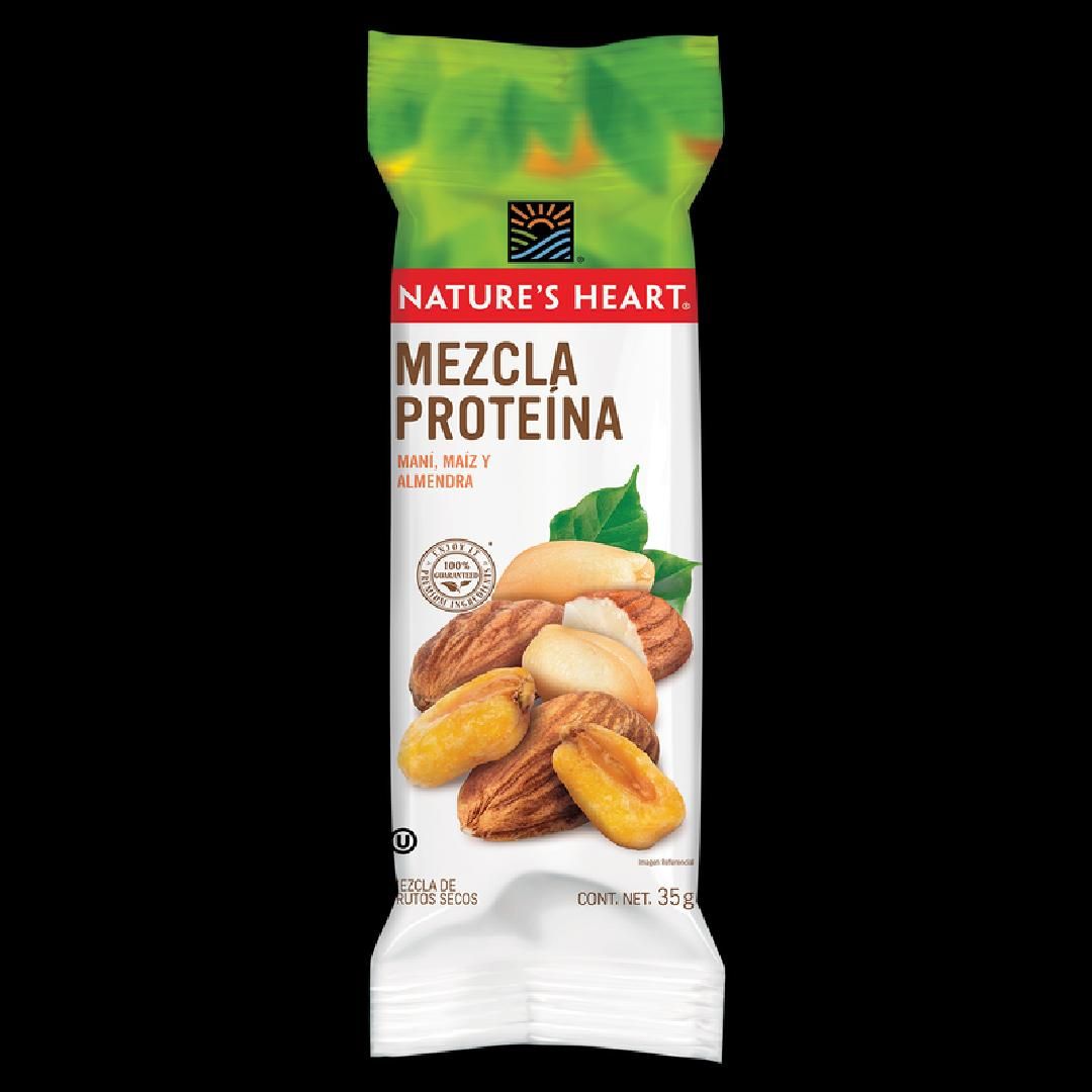 MEZCLA PROTEINA FRUTOS SECOS NATURES HEA