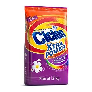 DETERGENTE XTRA POWER FLORAL CICLON 2KG