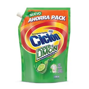 DETERGENTE PODER LIMON CICLON DPK 1.3L
