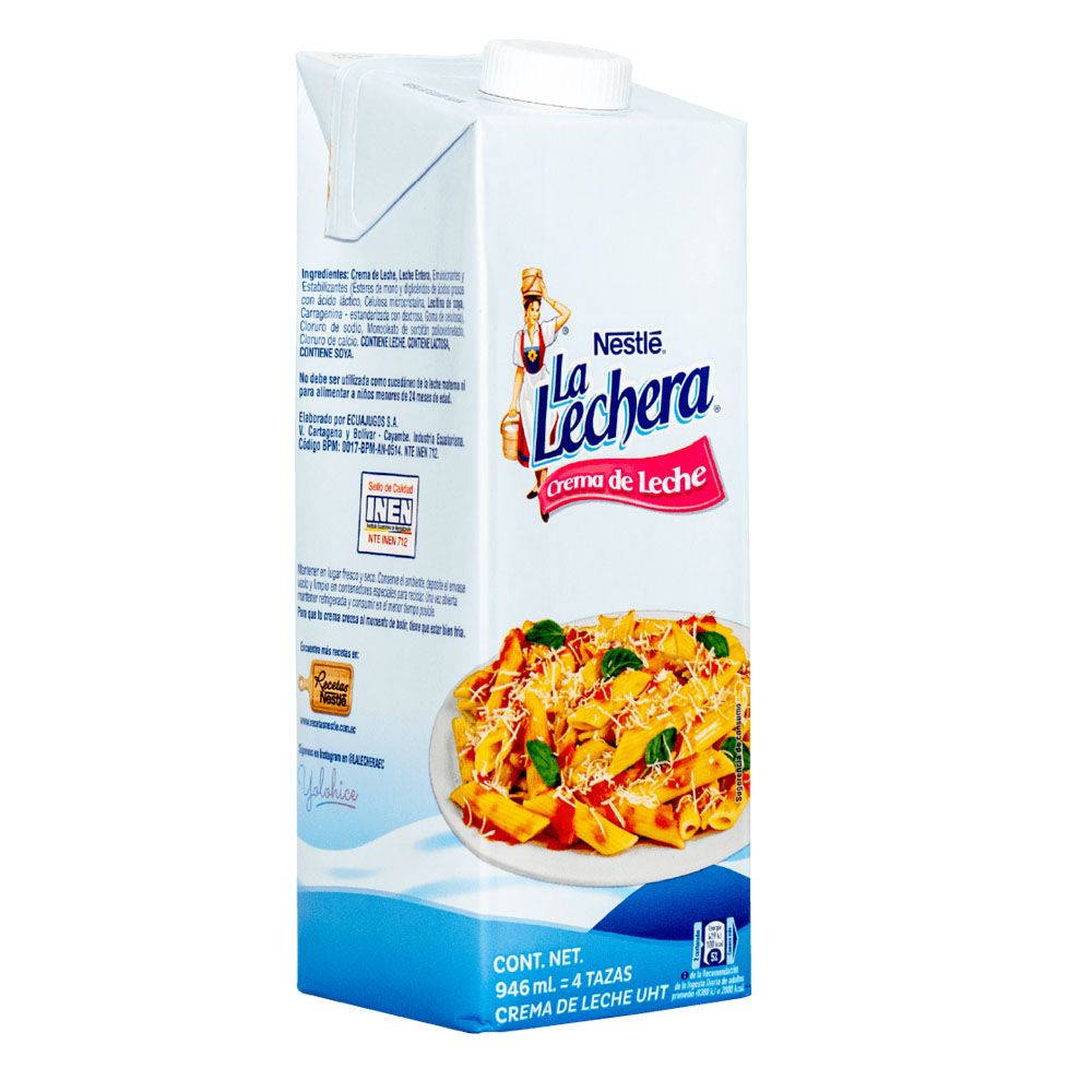 CREMA DE LECHE LA LECHERA NESTLE 946ML