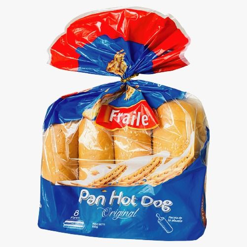 PAN DE HOT DOG G.O 600G X8UDS