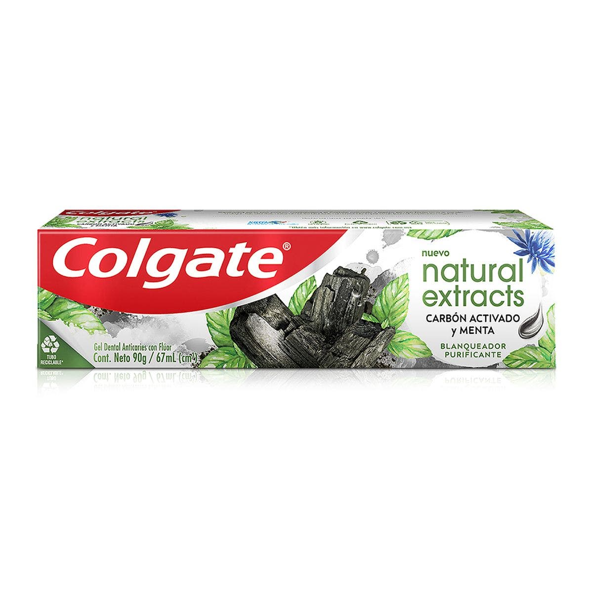 CREMA DENTAL CARBON ACTIVADO Y MENTA COL
