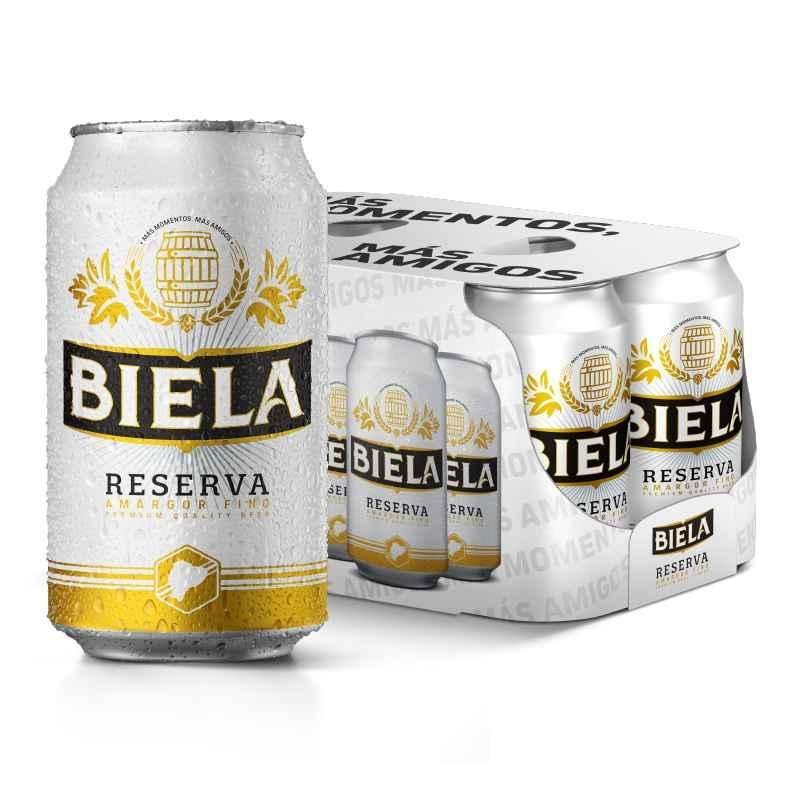 CERVEZA LATA RESERVA SIX PACK BIELA 355M