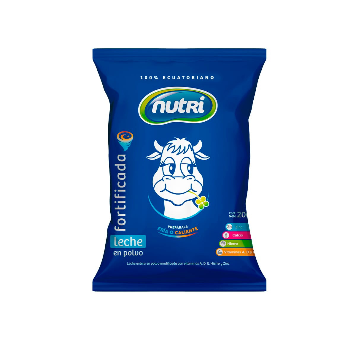 LECHE EN POLVO ENTERA FORTIFICADA NUTRI