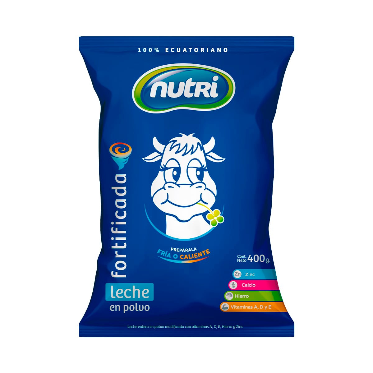 LECHE EN POLVO ENTERA FORTIFICADA NUTRI