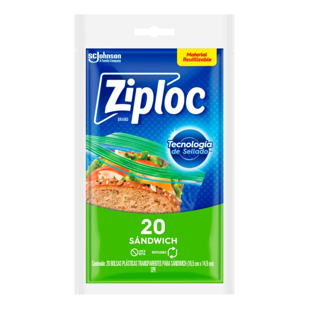 ZIPLOC SANDWICH ECONOPACK X20 UNDS