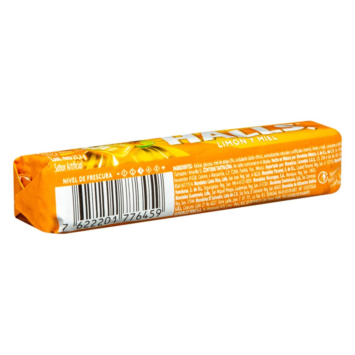 CARAMELO LIMON Y MIEL HALLS 25.2G