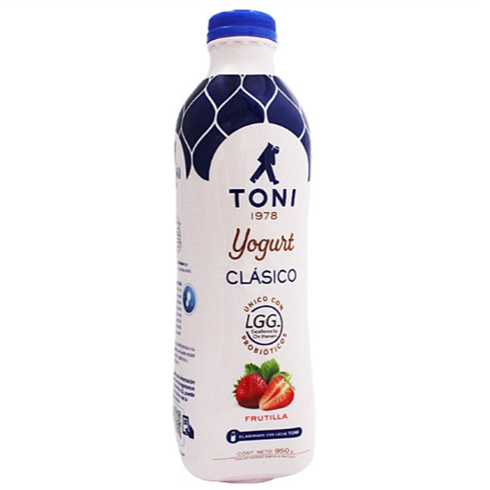 YOGURT CLASICO FRUTILLA TONI 950G