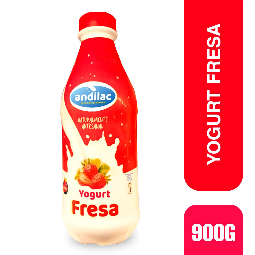YOGURT ENTERO FRESA 900G