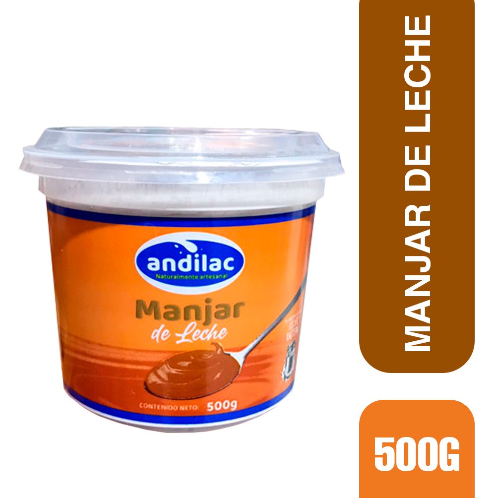 MANJAR DE LECHE ANDILAC 500G