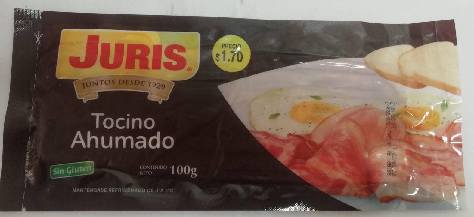 TOCINO AHUMADO JURIS 100G