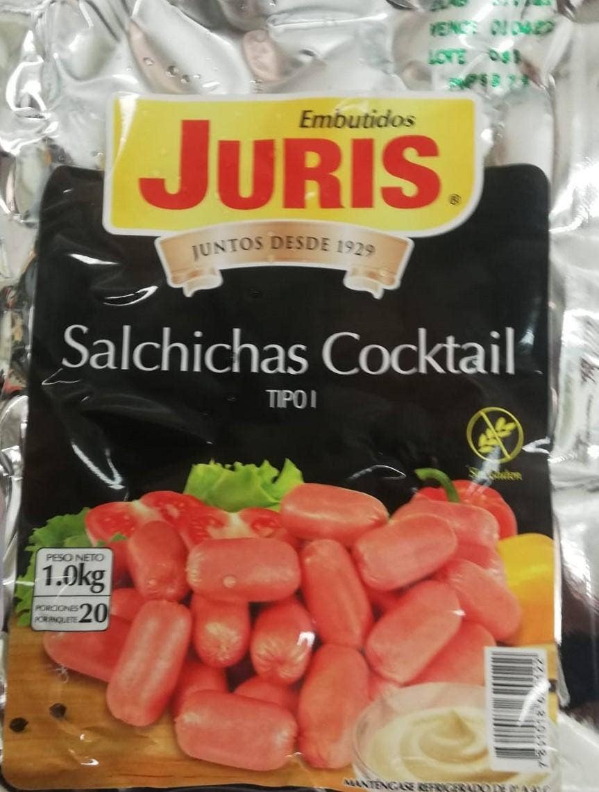 SALCHICHA COCKTAIL PREMIUM JURIS TIPO 1