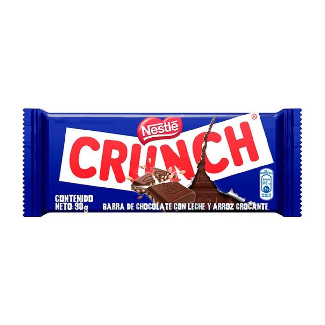 BARRA DE CHOCOLATE CON LECHE CRUNCH NEST