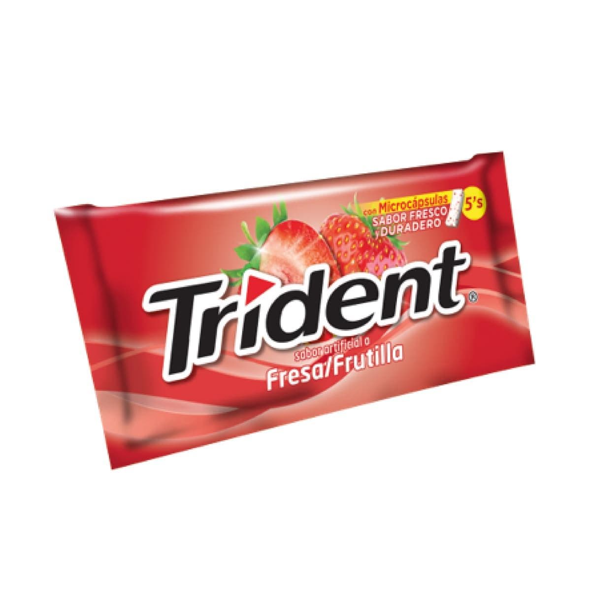 CHICLE FRESA/FRUTILLA TRIDENT 8.5G