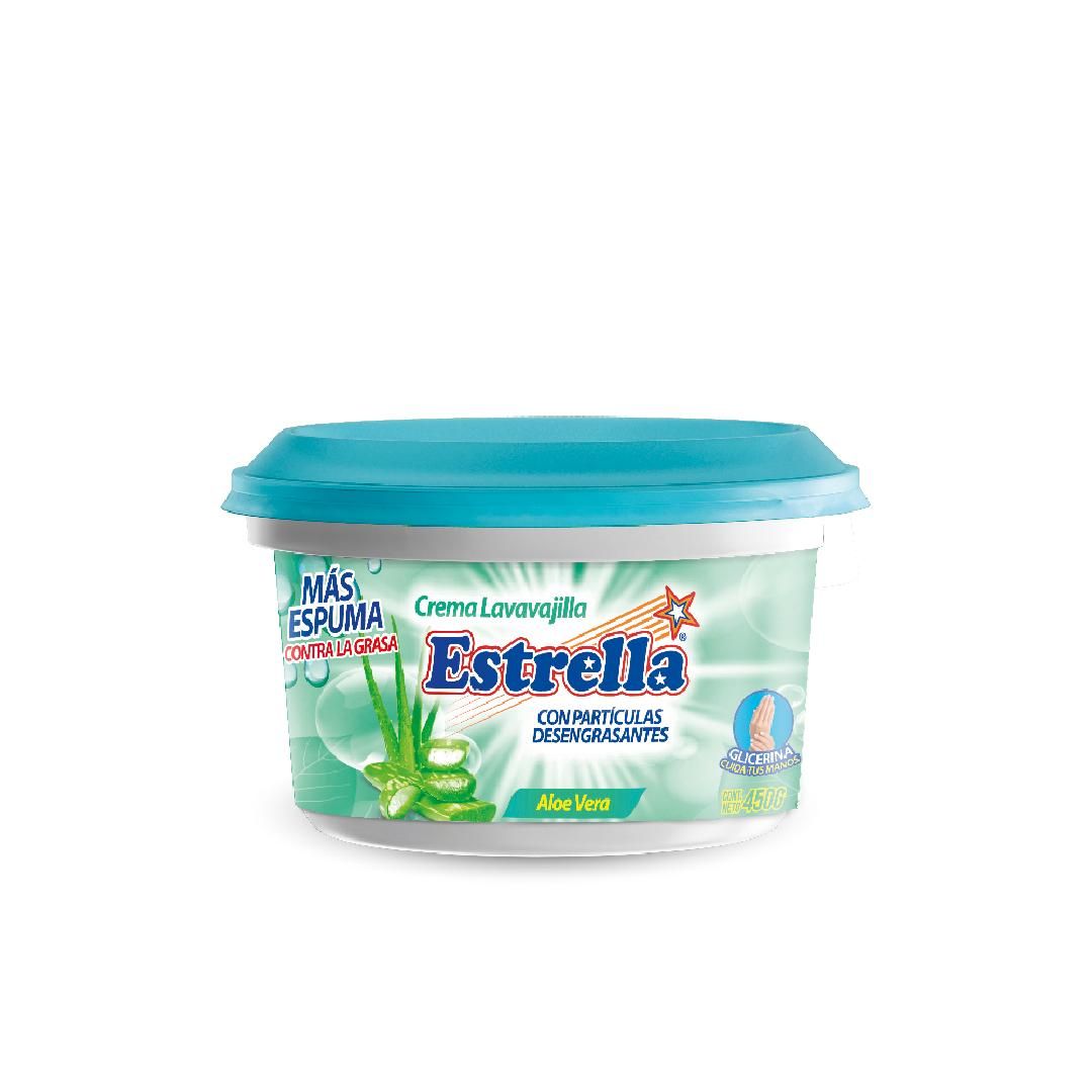 CREMA LAVAVAJILLA ESTRELLA ALOE VERA 450