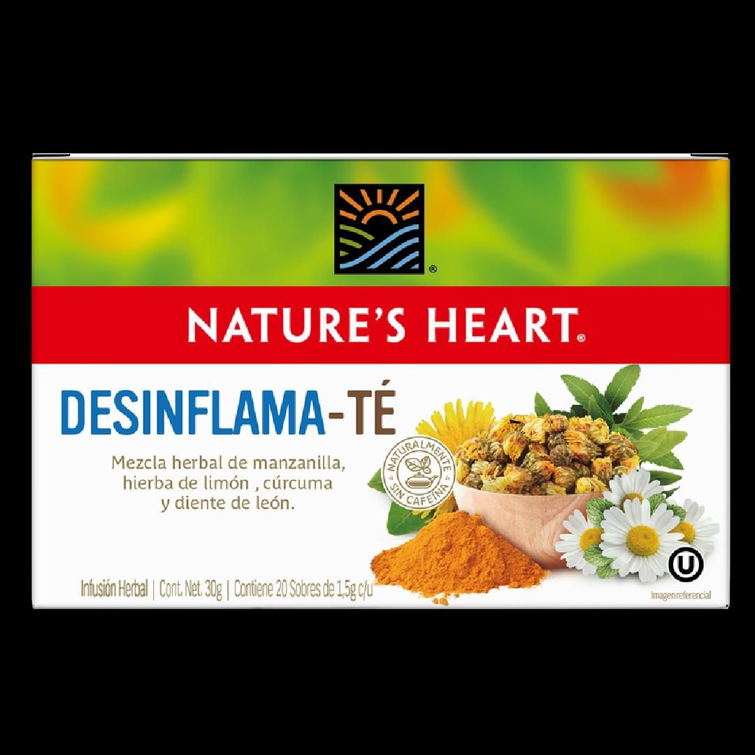 TE DESINFLAMA NATURES HEART 30G