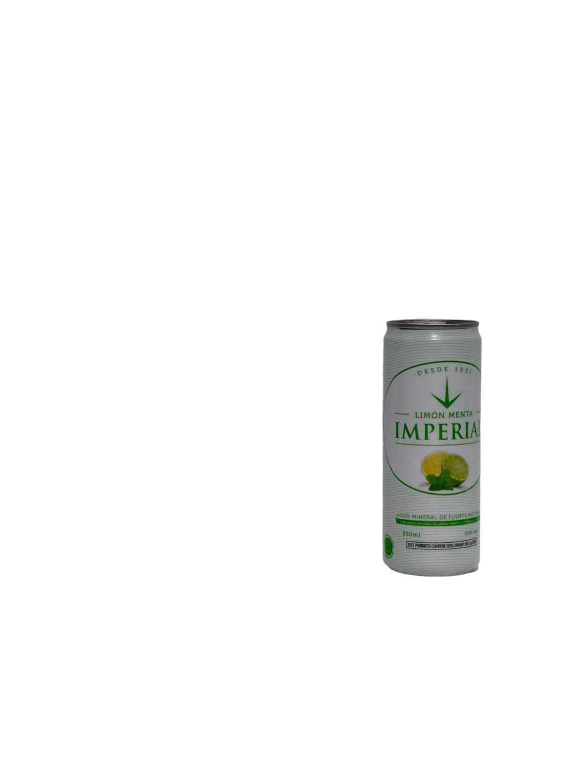 AGUA MINERAL LIMON MENTA 330 ML