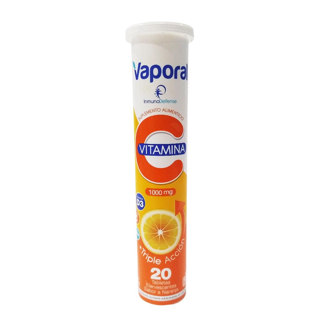 VITAMINA C PASTILLAS VAPORAL 100GX20UDS
