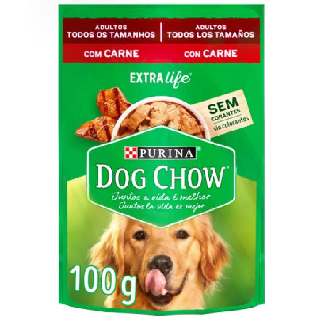 DOGCHOW ADLT TDTM C/ CARNE 15X100G XI