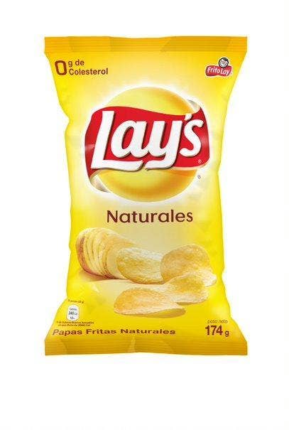 PAPA FRITA NATURAL LAYS 34G