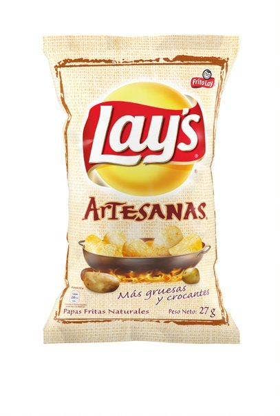 PAPA FRITA ARTESANAL LAYS 34G