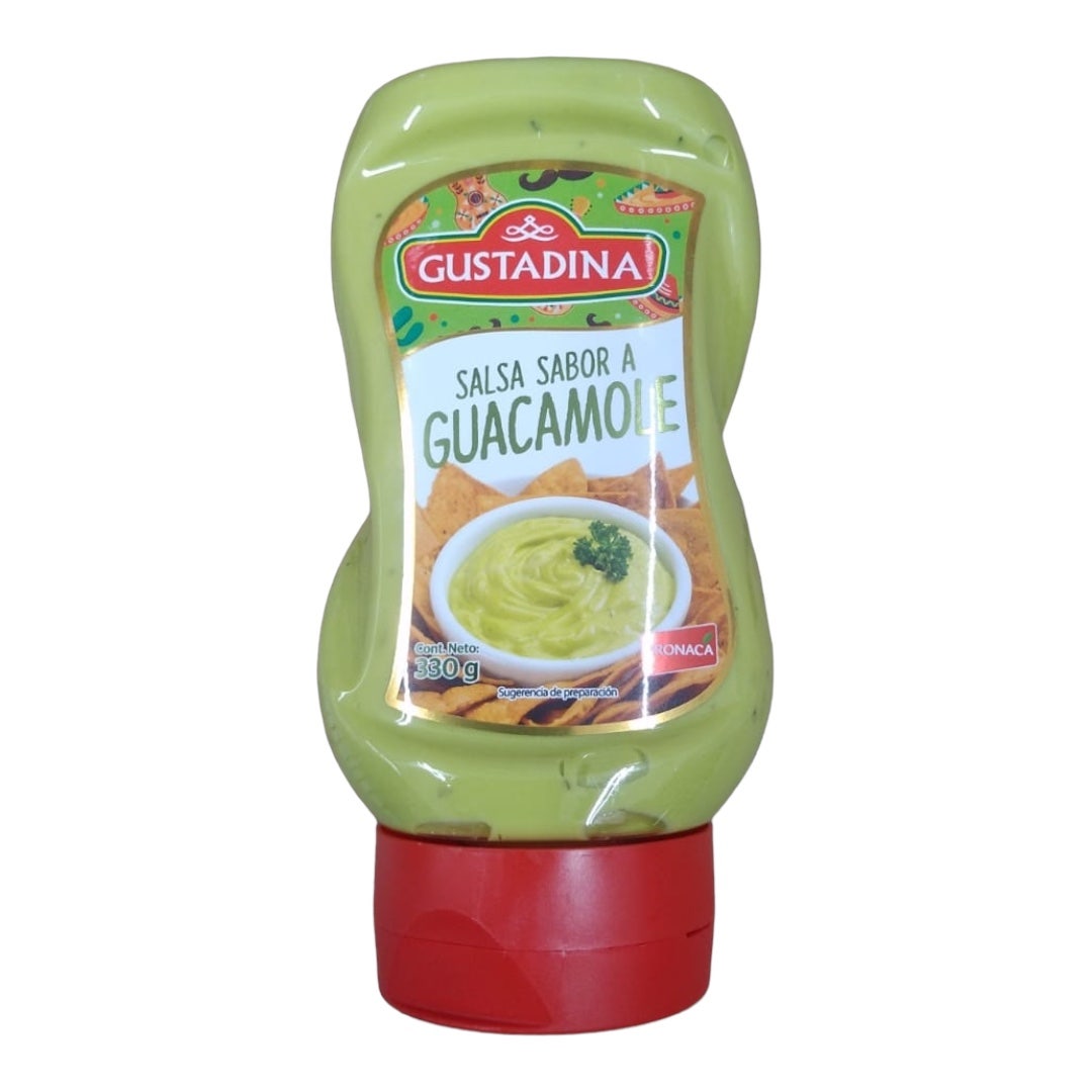 SALSA SABOR A GUACAMOLE PET GUSTADINA 33